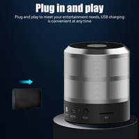 Mini Altavoz Bluetooth Inalámbrico, Caja de Música con Subwoofer Pequeño, Altavoz Portátil con Manos Libres para Teléfono Celular, Altavoz TWS