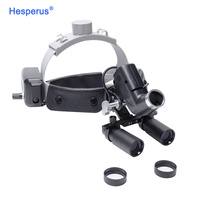 4X 5X 6X 8X Magnifier Dental Medical Headlight Prismatic Loupes with 5W High Spot Surgical LED Adjustable Brightness