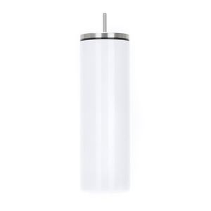 Gourde isotherme sport en acier inoxydable 20 oz, double paroi, minimaliste, écologique, maintien au chaud 6-12 heures, avec poignée et infuseur à thé - Product Image 1
