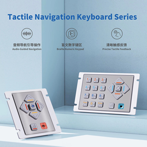 Teclado de Navegación Profesional de 6 Teclas para AudioNav, Teclas Táctiles y Sistema de Audio - Product Image 2