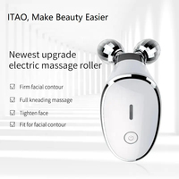 Ms Slim Rouleau de massage facial 3D à haute fréquence Vibration Massage du visage Traitement des taches d'acné Rouleau Produit de soins personnels de beauté