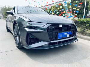 Griglia auto llip posteriore auto Bodykit 2020 2021 parte anteriore posteriore BODY kit per AUDI A6 S6 C8 <span class=keywords><strong>RS6</strong></span> - Product Image 5