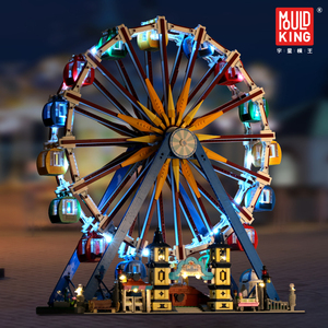 Mould King 11006 Kingland Noria de Bloques de Construcción, Juguetes de Construcción, Regalos de Cumpleaños Unisex, Bloques de ABS con Imagen, Set de Juguetes de Construcción - Product Image 6