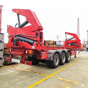 <span class=keywords><strong>Semi</strong></span>-remorques sideloader 3 essieux pour conteneurs 20ft et 40ft, camions élévateurs latéraux - Product Image 1