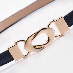 Nouvelle <span class=keywords><strong>ceinture</strong></span> fine réglable en alliage sans perforation pour robe et manteau <span class=keywords><strong>femme</strong></span>, <span class=keywords><strong>ceinture</strong></span> amincissante à largeur fine pour une taille cintrée - Product Image 4
