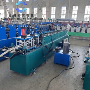 Machine automatique de fabrication de montants d'étagère en V renforcés avec commande PLC - Product Image 4