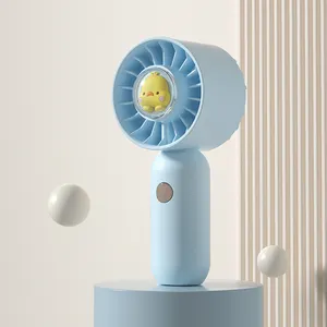 Ventilador de escritorio creativo para exteriores, ventilador portátil de refrigeración con carga USB, miniventilador de bolsillo recargable de mano de 3 velocidades