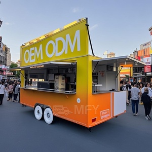 Grand véhicule de vente ambulante pour fêtes, camion à tacos, chariot à café et snacks, remorque BBQ, équipement de food truck - Product Image 4