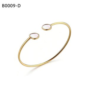 Amy Amy Faux Pearl <b>Cuff</b> <b>Bracelet</b> <b>Silver</b> Plated Minimalist Design For Women Everyday Wear - Product Image 2