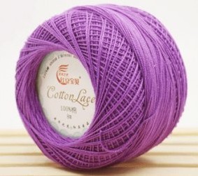 Grosir stok besar benang rajutan katun mercerisasi celup massal benang tepi katun rajutan tangan #8 benang renda Untuk tenun - Product Image 3