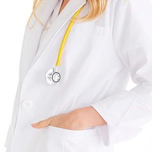 Hospital Médico Enfermería Scrubs Clínica Scrub Sets Tops de manga corta/larga Bata de laboratorio Estilo Doctor Uniformes para salones de belleza - Product Image 6