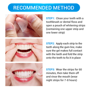 LANBENA avanzada blanqueamiento de dientes seco tiras para los dientes día de uso - Product Image 5
