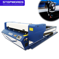 Machine de découpe laser CO2 1325 avec caméra CCD et optimisation de la découpe par IA pour le caoutchouc, l'acrylique, le bois, le MDF - CNC haute productivité