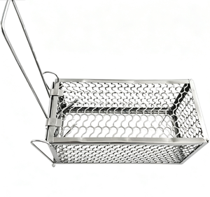 Cage à souris en fil de fer galvanisé, cage de capture vivante pour petits animaux, pour le contrôle des rongeurs - Product Image 1