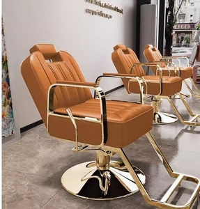 <span class=keywords><strong>2025</strong></span> yeni <span class=keywords><strong>Salon</strong></span> sandalyesi uzanmış berber koltuğu kuaför Styling sandalye ayarlanabilir berber mobilya