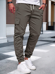 PASUXI Vente en Gros <span class=keywords><strong>Pantalon</strong></span> Cargo pour Hommes <span class=keywords><strong>Tactique</strong></span> de Travail Été Léger Ample Droit Multi-Poches Décontracté Protection du Travail - Product Image 6
