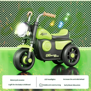 Scooter Triciclo <span class=keywords><strong>para</strong></span> Niños Nuevo de Fábrica, <span class=keywords><strong>Andador</strong></span> <span class=keywords><strong>para</strong></span> Niños de 3 a 6 Años, Scooter de Plástico <span class=keywords><strong>para</strong></span> Bebés, Juguete de Motocicleta Harley - Product Image 3
