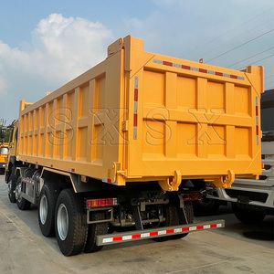 Venta caliente Sinotruck Howo 371hp 8x4 12 Wheeler <span class=keywords><strong>Dumper</strong></span> <span class=keywords><strong>Truck</strong></span> 40 Ton Tipper Dump <span class=keywords><strong>Truck</strong></span> Cámara trasera Euro 2 Diesel Nuevo precio bajo - Product Image 3