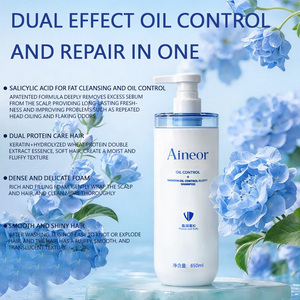 Aineor <span class=keywords><strong>Shampoo</strong></span> Volumizzante Controllo Olio con Acido Salicilico e Proteine del Grano Idrolizzate OEM/ODM - Product Image 3