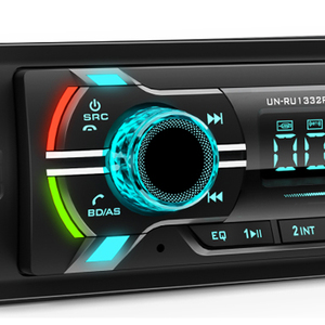 Estéreo para Auto de Un Solo DIN 7388ic con Control Remoto, Cargador para Auto, Soporte AAC, Carga Rápida 12V/24V, Dos USB, BT, <span class=keywords><strong>FM</strong></span>, Aux para Reproductor MP3 - Product Image 3