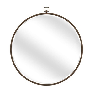 Miroirs muraux en gros avec cadre métallique rond, miroirs muraux tendance en métal artisanal à vendre - Product Image 4