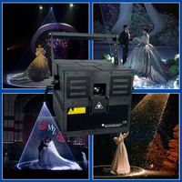 Lasers de spectacle d'intérieur professionnels 10W Rgb Lazer Ilda Dmx contrôle lumière Laser couleur RGB ILDA Animation DJ lumière de scène