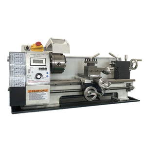 Mini máquina de torno de Metal 15-3/4 "1100W 300-800MM 50-2500 RPM velocidad Variable Escala de mandril de 125mm opcional para perforación metalúrgica - Product Image 1