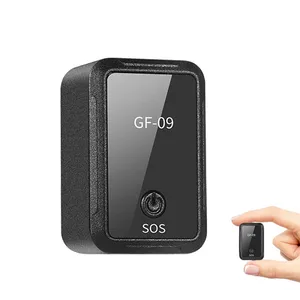 Venda quente Inteligente Mini Veículo GPS Tracker Com Carro À Prova D' Água Software Sistema De Rastreamento E Apps GF09 Para Idosos Pet Crianças