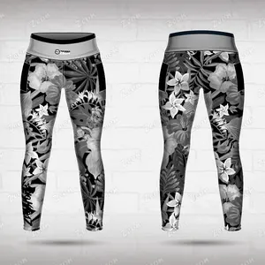 Оптовая продажа, тренировочные штаны ZEON для йоги с высокой талией, женские Леггинсы для йоги с индивидуальным принтом