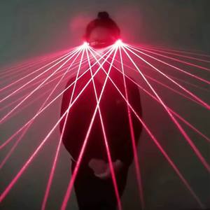 Gafas LED Luminosas con Luz Láser Roja, Verde y Azul, Precio de Mayoreo para Suministros de Fábrica, para Espectáculos, Actuaciones en Escenarios, Fiestas y Decoración - Product Image 4