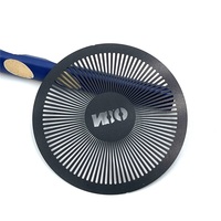 Diffuseur d'arômes pour voiture, grille d'aération personnalisée, flacon de parfum, couvercle en acier gravé, grille PVD noire, diffuseur de parfum pour hôtel, grille de ventilation