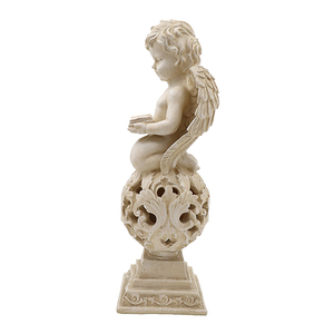 Statue d'ange cherubin en résine vintage pour <span class=keywords><strong>la</strong></span> décoration extérieure - Product Image 4