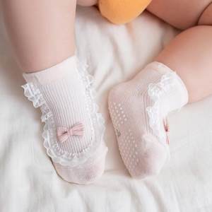 ถุงเท้าลูกไม้กันลื่น<span class=keywords><strong>ปาก</strong></span>หลวมไม่รัดคอถุงเท้าผ้าฝ้ายตาข่ายระบายอากาศได้ดีสำหรับฤดูใบไม้ผลิและฤดูร้อน - Product Image 1