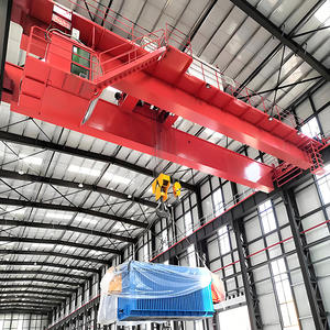 Jembatan derek <span class=keywords><strong>Girder</strong></span> ganda gaya Eropa, 10 Ton 15 Ton 16 Ton 20 Ton 32 Ton dengan kerekan ganda - Product Image 2