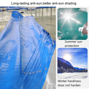 Meilleure vente, <span class=keywords><strong>toile</strong></span> imperméable de camion de 0.45mm d'épaisseur pour bâche d'<span class=keywords><strong>ombrage</strong></span> de soleil bâche pe imperméable à la pluie - Product Image 3