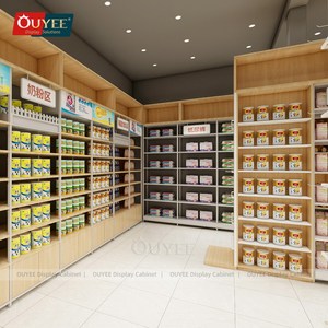 Vitrine en bois à charge maximale pour <span class=keywords><strong>magasin</strong></span> d'appareils électroménagers à prix d'usine pour magasins de meubles écologiques - Product Image 4