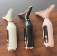 Masseur électrique pour le cou et le visage, appareil anti-rides pour le cou, machine de beauté à vibrations faciales et rajeunissement cutané par photons à domicile