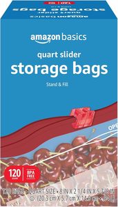 Bolsa con Cierre Hermético Reutilizable para Almacenamiento de Alimentos, Impresa en Serigrafía y Grabado, Resistente a la Humedad, de LDPE Transparente, para Frutas y Utensilios de Cocina - Product Image 5