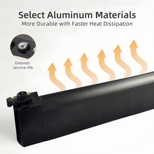 Corps en aluminium moderne de la haute tension 220V de lumière de voie linéaire de 40W LED du fournisseur de Guangdong pour l'usage de centre commercial - Product Image 3