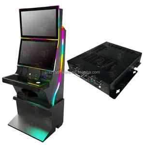 2024 Popular High Quality Capacitive Dual 27 Inch Touch Screen Multi 5 in 1 Favorite 3 Skill Game Cabinet