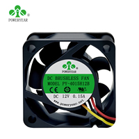 4015 Ventilateur de refroidissement étanche 40x40x15mm 40mm pour les équipements industriels à environnement difficile et l'utilisation automobile