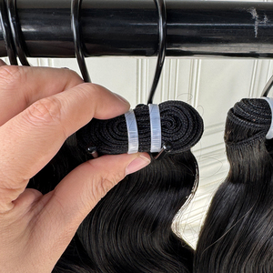 ผมมนุษย์แบบเวฟธรรมชาติ  ไม่ผ่านการแปรรูป  สีธรรมชาติ  ความหนาแน่นเต็ม  เนื้อนุ่มลื่น  พร้อมจำหน่าย - Product Image 6