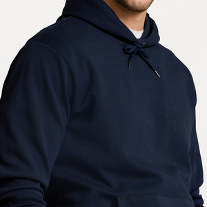 ชุดเซ็ตฮู้ดดี้แขนยาวและกางเกงขาสั้นสำหรับผู้ชาย สไตล์ฤดูหนาว ขายดี สีพื้น ดีไซน์สั่งทำได้ - Product Image 4