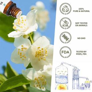 Aceite Esencial de Jazmín 100% Puro Prensado en Frío de Grado Cosmético - Hidratante y Aclarante para el Cuidado de la Piel Corporal 10ml - Product Image 3