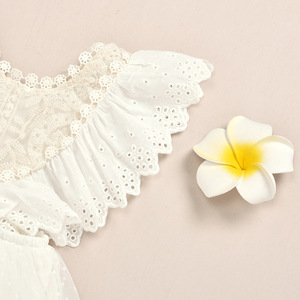 Ropa de Bebé, Mono con Mangas de Trompeta, Bonito Body de Encaje para Niñas M2013 - Product Image 4