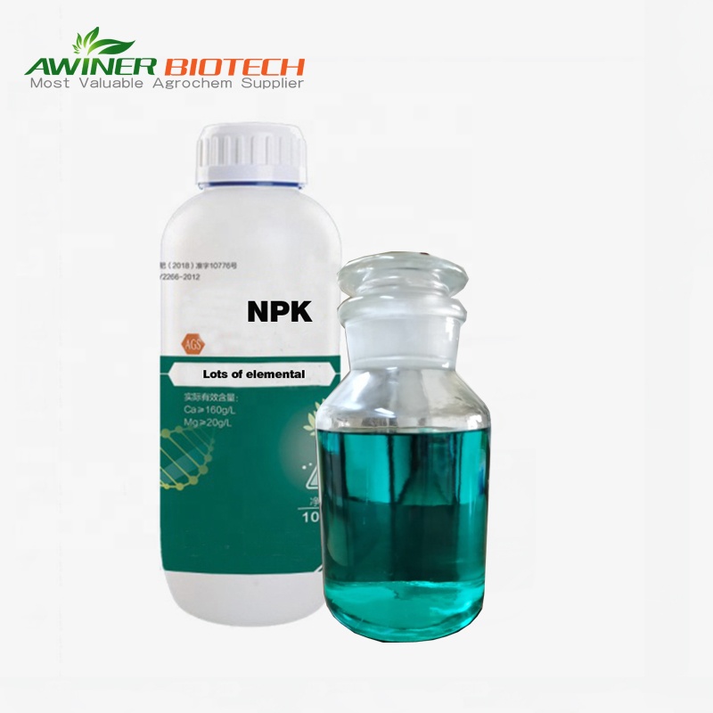 Много растворимых в воде удобрений NPK