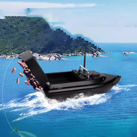 Bateaux à appâts télécommandés avec positionnement GPS, lumières LED, fonction de retour automatique et longue portée pour la pêche en eau profonde