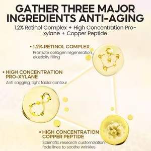 El suero de la ampolla de retinol + tripéptido calma las reparaciones fortalece la piel y disminuye las líneas finas - Product Image 3