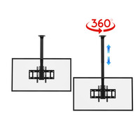 Soporte giratorio de elevación de Control remoto eléctrico para TV de techo para TV de 32-57 "soporte de pared de montaje en altura ajustable motorizado