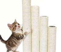 Eyepower Poteau de remplacement pour arbre à chat de 45 cm avec poteau à gratter M8 en corde de sisal résistante pour chats - Montage facile